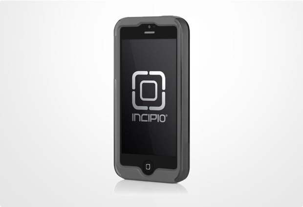 Incipio DualPro Shine fr iPhone 5/5S/SE, silber-grau
