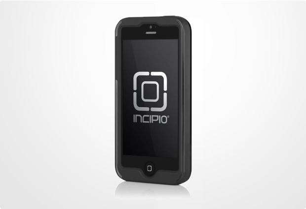 Incipio DualPro Shine fr iPhone 5/5S/SE, silber-schwarz
