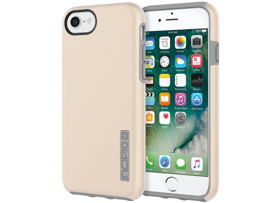 Incipio DualPro Case - Apple iPhone 7/6S - champagner/grau