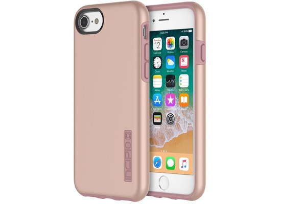 Incipio DualPro Case, Apple iPhone 8/7/6S, iridescent rose gold