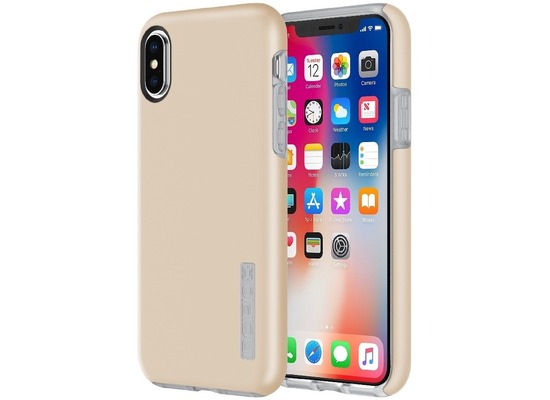 Incipio DualPro Case, Apple iPhone X, iridescent champagne