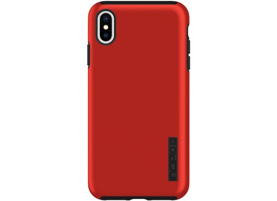Incipio DualPro Case, Apple iPhone XS Max, iridescent rot/schwarz