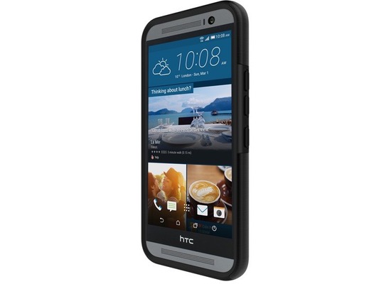 Incipio DualPro Case fr HTC One M9,  schwarz/schwarz