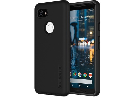Incipio DualPro Case, Google Pixel 2 XL, schwarz/schwarz