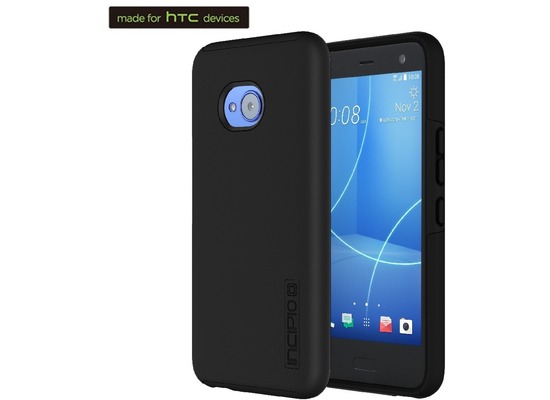 Incipio DualPro Case, HTC U11 life, schwarz/schwarz, HT-447-BLK