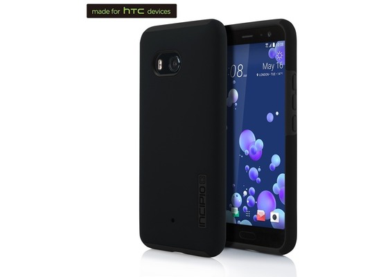 Incipio DualPro Case, HTC U11, schwarz/schwarz, HT-442-BLK
