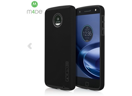 Incipio DualPro Case - Motorola Moto Z (Moto Z Droid) - schwarz/schwarz