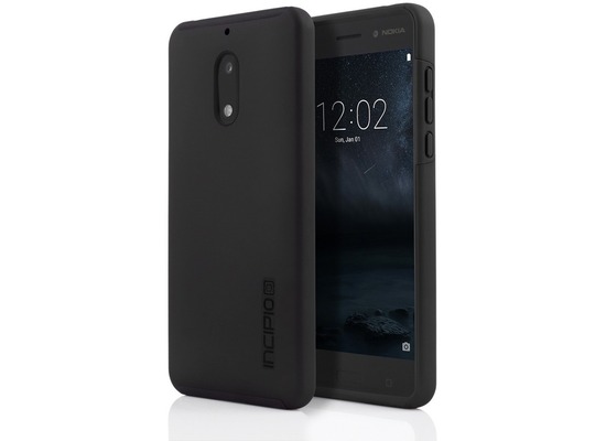 Incipio DualPro Case - Nokia 6 - schwarz/schwarz