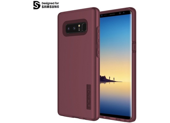 Incipio DualPro Case - Samsung Galaxy Note8 - rot (merlot)