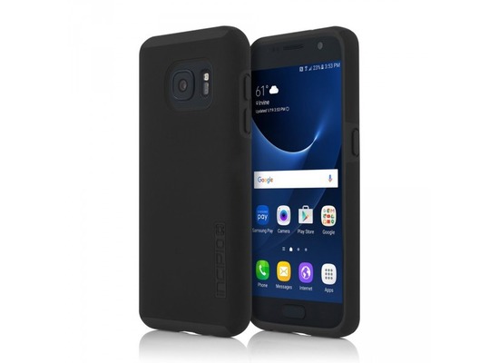 Incipio DualPro Case, Samsung Galaxy S7, schwarz/schwarz