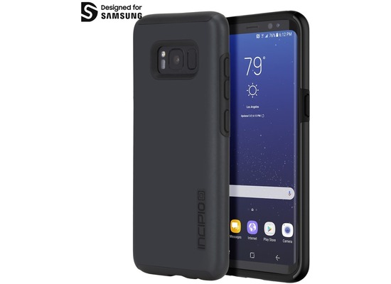 Incipio DualPro Case, Samsung Galaxy S8+, dunkelgrau/schwarz, SA-825-IBK