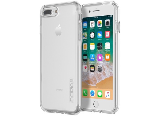 Incipio DualPro Pure Case, Apple iPhone 8 Plus/7 Plus/6S Plus, transparent