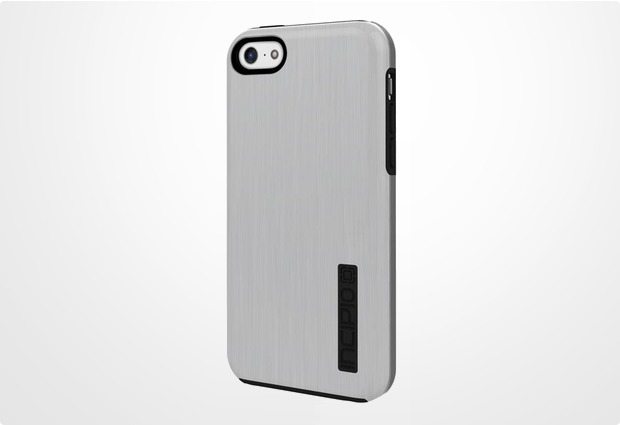 Incipio DualPro Shine fr iPhone 5C, silber-schwarz