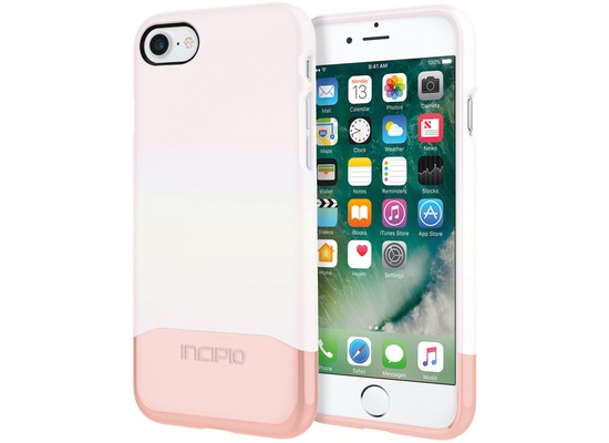 Incipio Edge Chrome Case - Apple iPhone 7 / 8 - wei/rose gold