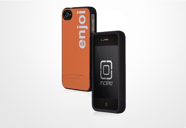 Incipio EDGE enjoi fr iPhone 4 / 4S, schwarz-orange