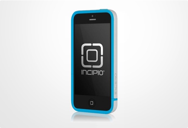 Incipio EDGE Pro fr iPhone 5, grau-blau