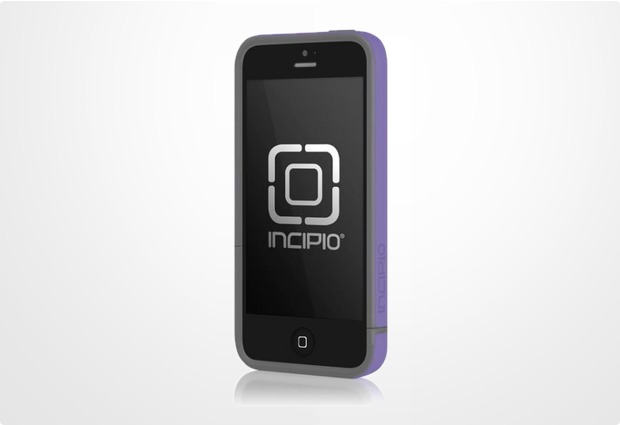 Incipio EDGE Pro fr iPhone 5/5S/SE, lila-grau