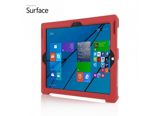 Incipio Feather Advance Case Microsoft Surface Pro 3 rot MRSF-071-RED