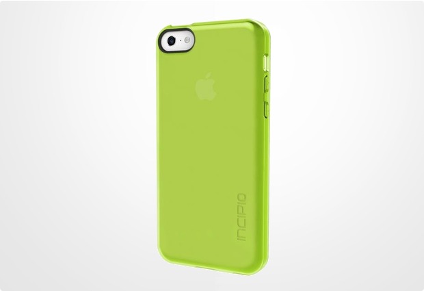 Incipio Feather Clear fr iPhone 5C, lime