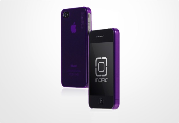Incipio Feather fr iPhone 4, Translucent Purple