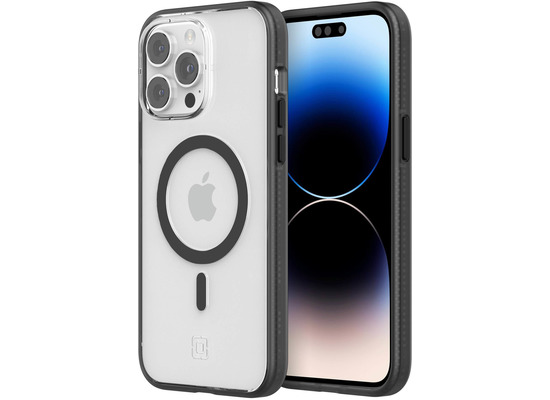 Incipio Idol MagSafe Case, Apple iPhone 14 Pro Max, schwarz (transparent), IPH-2031-BLKC
