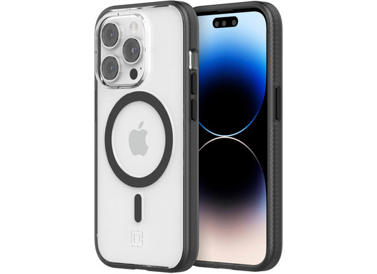 Incipio Idol MagSafe Case, Apple iPhone 14 Pro, schwarz (transparent), IPH-2029-BLKC