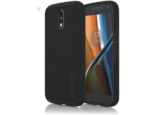 Incipio DualPro Case - Motorola Moto G4/G4 Plus - schwarz/schwarz