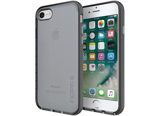 Incipio [Lux Series] Reprieve Case - Apple iPhone 7 / 8 - smoke/schwarz/grau