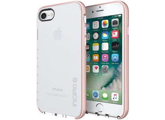 Incipio [Lux Series] Reprieve Case - Apple iPhone 7 - transparent/rose gold/pink