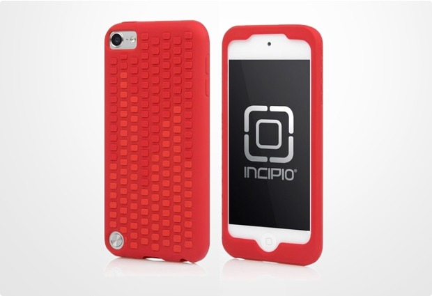 Incipio Microtexture fr iPod touch 5G, rot