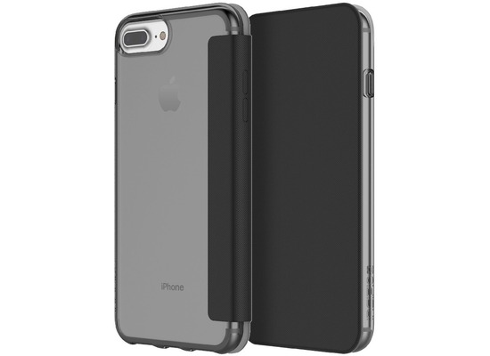 Incipio NGP Folio Case, Apple iPhone 8 Plus/7 Plus, smoke/schwarz