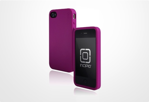 Incipio NGP matte fr iPhone 4, purpurrot