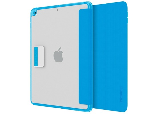 Incipio Octane Pure Folio Case - Apple iPad 9,7 (2017) - transparent/cyan
