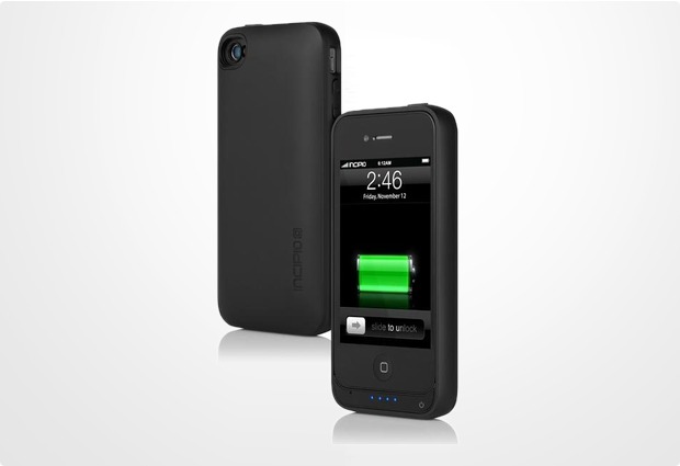 Incipio offGRID Pro Battery Case fr iPhone 4 / 4S, schwarz
