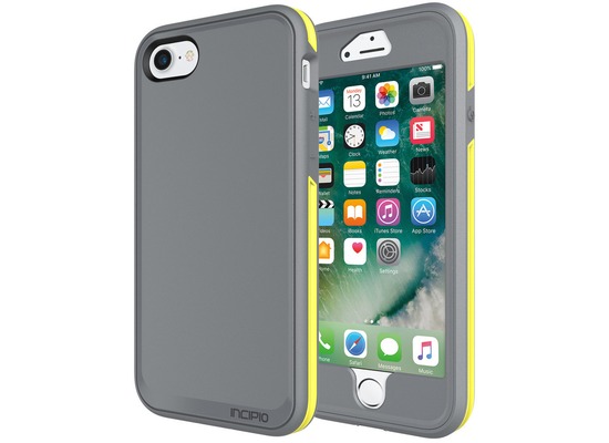 Incipio Performance Series Case [Max] - Apple iPhone 7 / 8 - grau/gelb