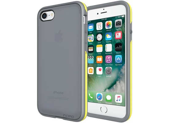 Incipio Performance Series Case [Slim] - Apple iPhone 7 / 8 - grau/gelb