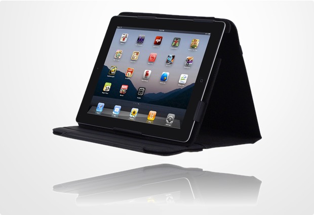 Incipio Premium Kickstand fr iPad 2, schwarz