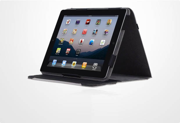 Incipio Premium Kickstand fr iPad 2, hellgrau