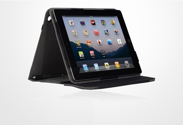 Incipio Premium Kickstand fr iPad 3, schwarz-grau