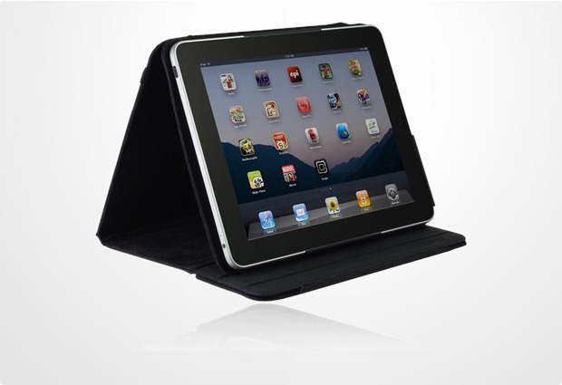 Incipio Premium Kickstand fr iPad, schwarz