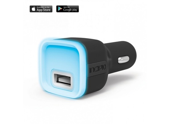 Incipio Prompt Auto Car Charger & Bluetooth Notification Device PW-201