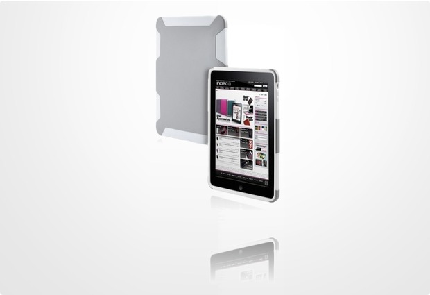 Incipio Silicrylic fr iPad, wei-grau