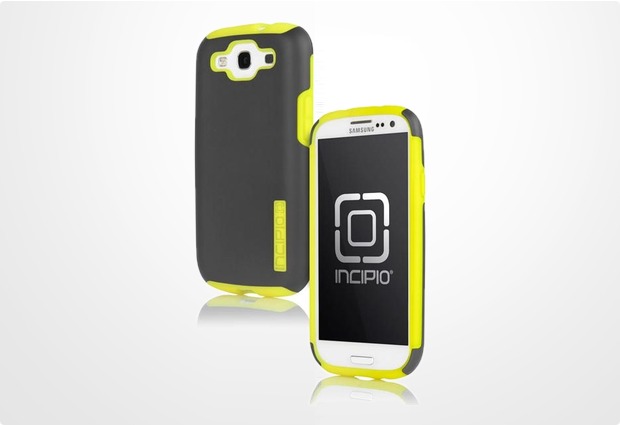 Incipio Silicrylic fr Samsung Galaxy S3, gelb-grau