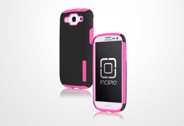 Incipio Silicrylic fr Samsung Galaxy S3, pink-schwarz