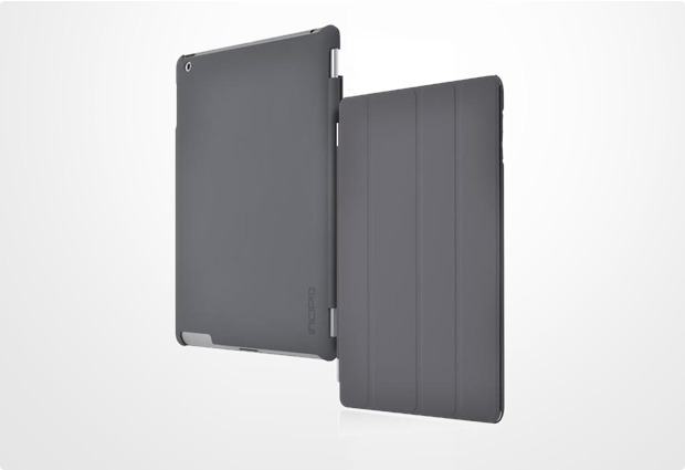 Incipio Smart Feather fr iPad 2, dunkelgrau