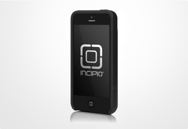 Incipio Stashback fr iPhone 5, schwarz