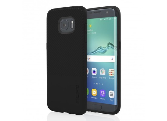 Incipio Twill Block Case, Samsung Galaxy S7 edge, schwarz
