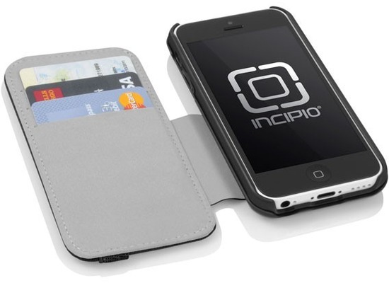 Incipio Watson Wallet fr iPhone 5C, schwarz