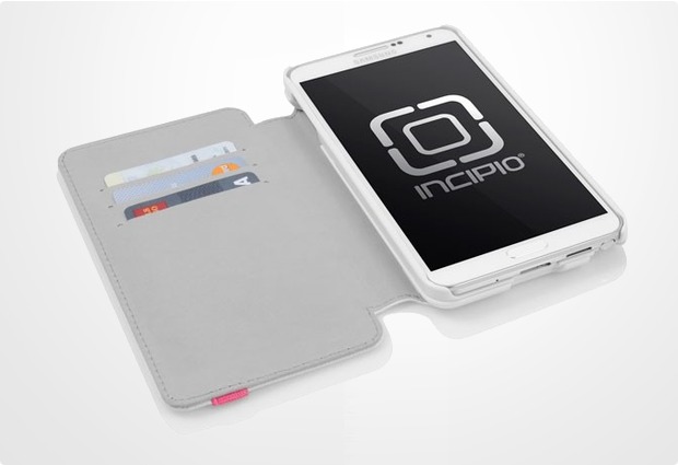 Incipio Watson Wallet fr Samsung Galaxy Note 3, wei-pink