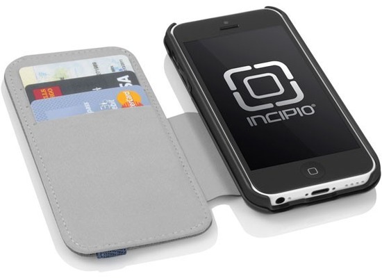 Incipio Watson Wallet fr iPhone 5C, grau-blau